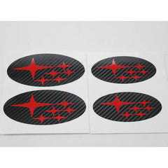 DTC Carbon Emblem Overlays Non-Sport Grille Hatch Subaru WRX 08-14 / STI 08-14
