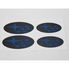 DTC Carbon Emblem Overlays Non-Sport Grille Hatch Subaru WRX 08-14 / STI 08-14