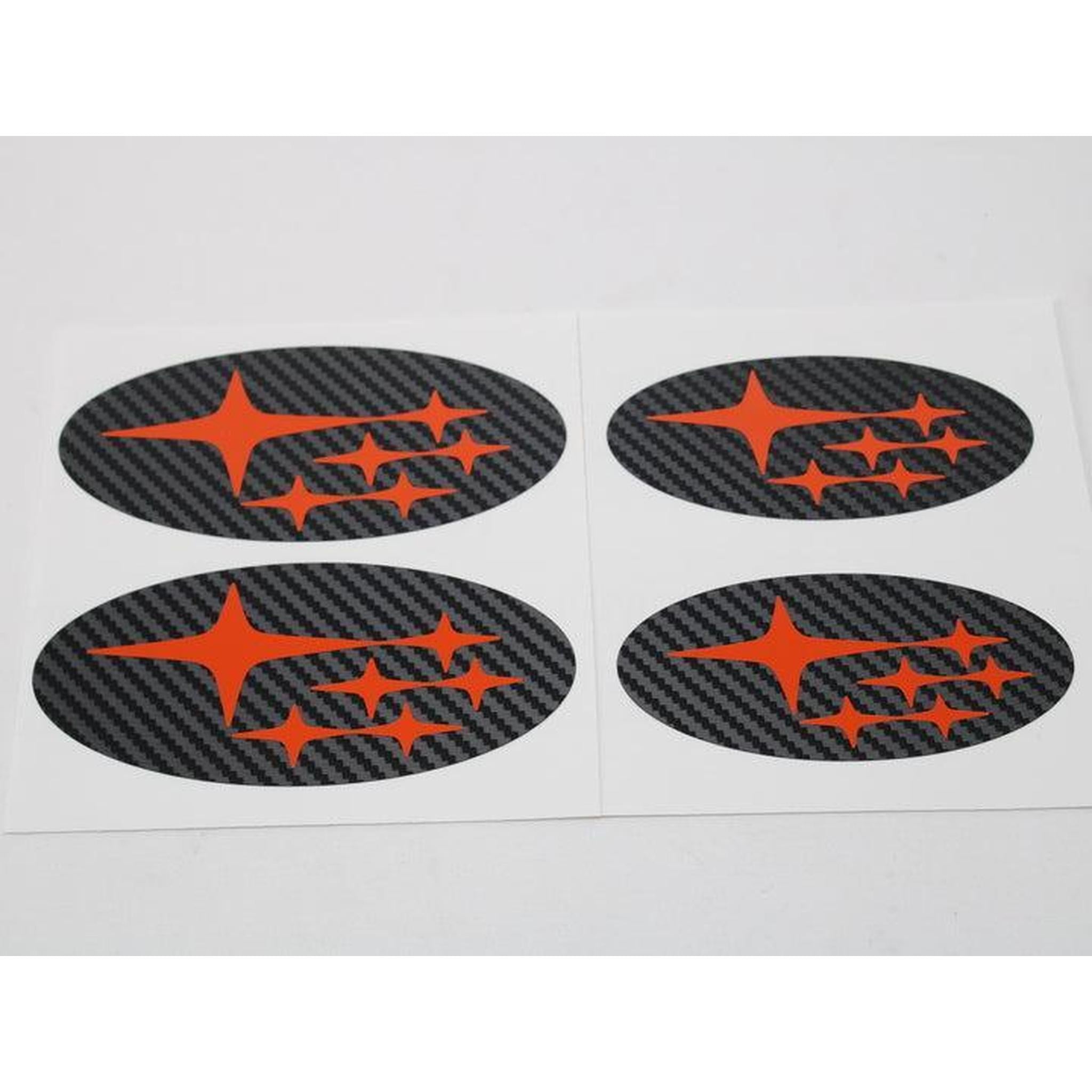 DTC Carbon Emblem Overlays Non-Sport Grille Hatch Subaru WRX 08-14 / STI 08-14