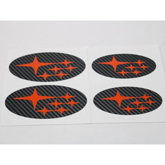 DTC Carbon Emblem Overlays Non-Sport Grille Hatch Subaru WRX 08-14 / STI 08-14