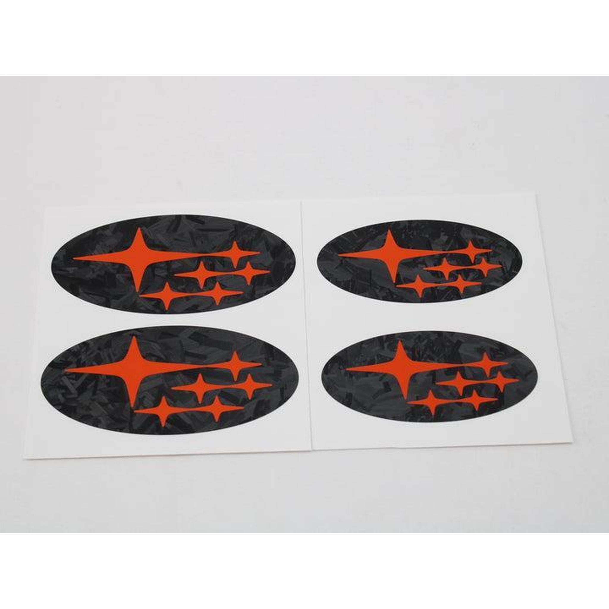 DTC Carbon Emblem Overlays Non-Sport Grille Hatch Subaru WRX 08-14 / STI 08-14