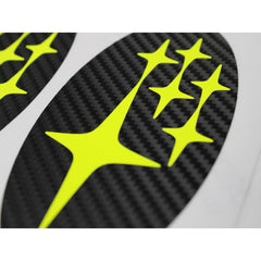 DTC Carbon Emblem Overlays Non-Sport Grille Hatch Subaru WRX 08-14 / STI 08-14