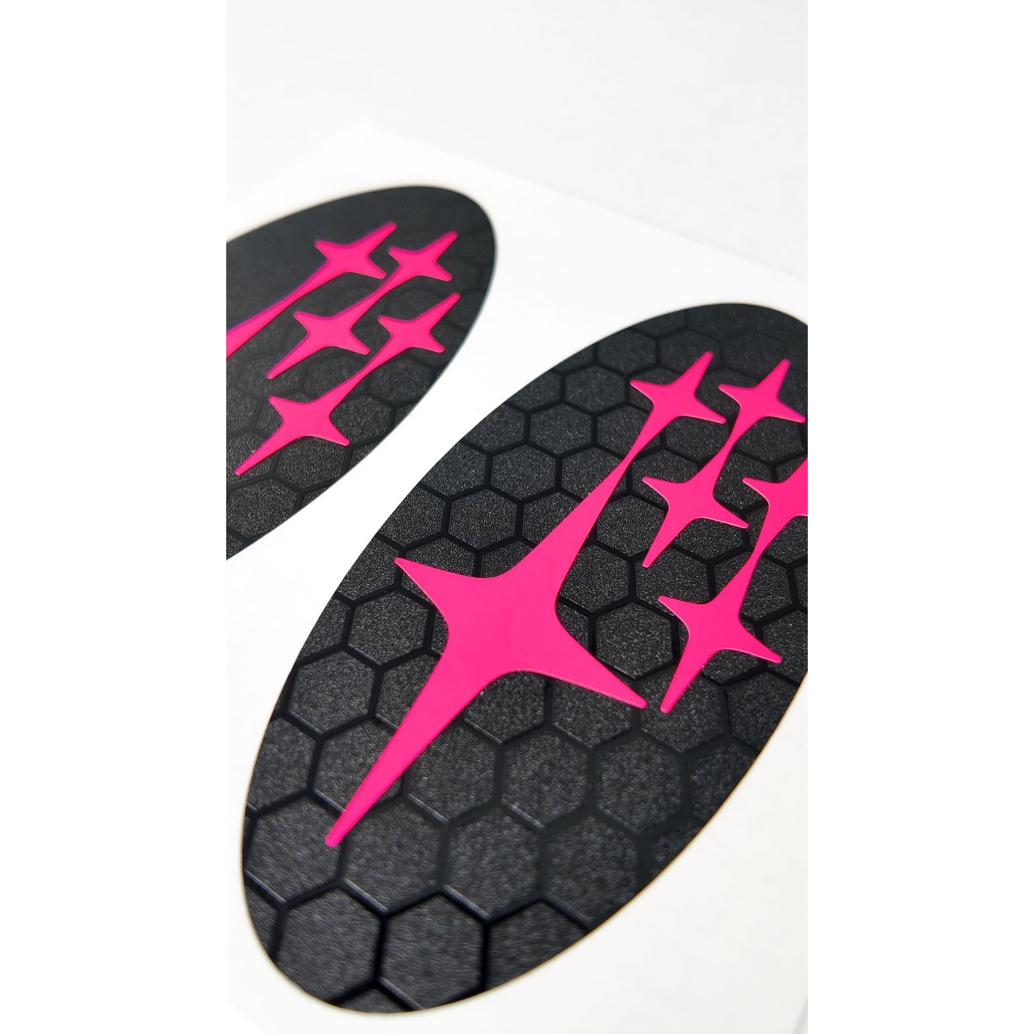 DTC Carbon Fiber Front and Rear Emblem Overlay Pair Subaru BRZ 2022-2026