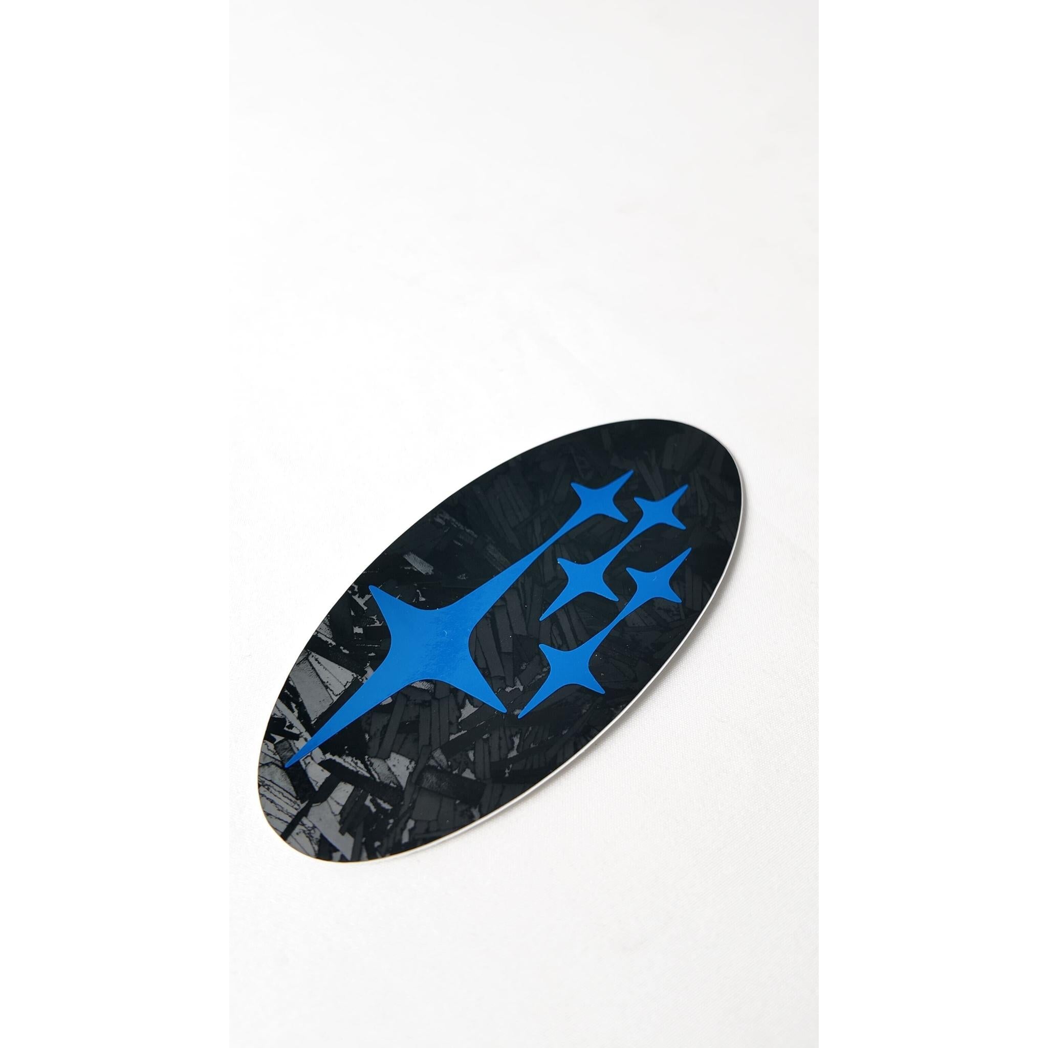 DTC Carbon Fiber Front and Rear Emblem Overlay Pair Subaru BRZ 2022-2026