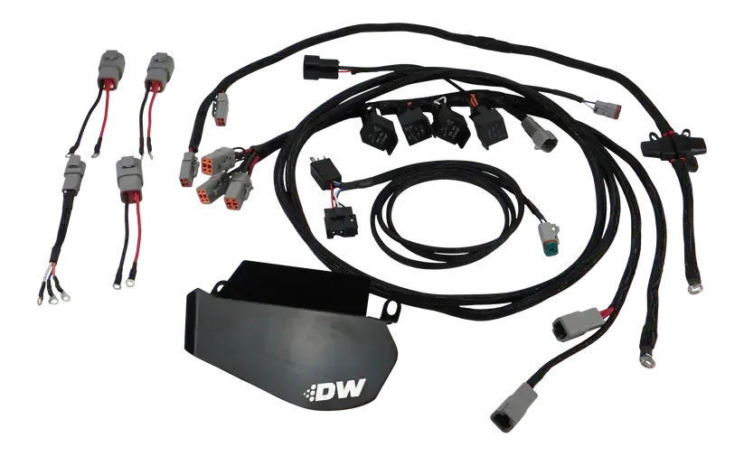 DeatschWerks X3 Fuel Pump Module PNP Heavy Duty Hardwire Kit Nissan GT-R 2009-2024 | R35-FPHWK-HD