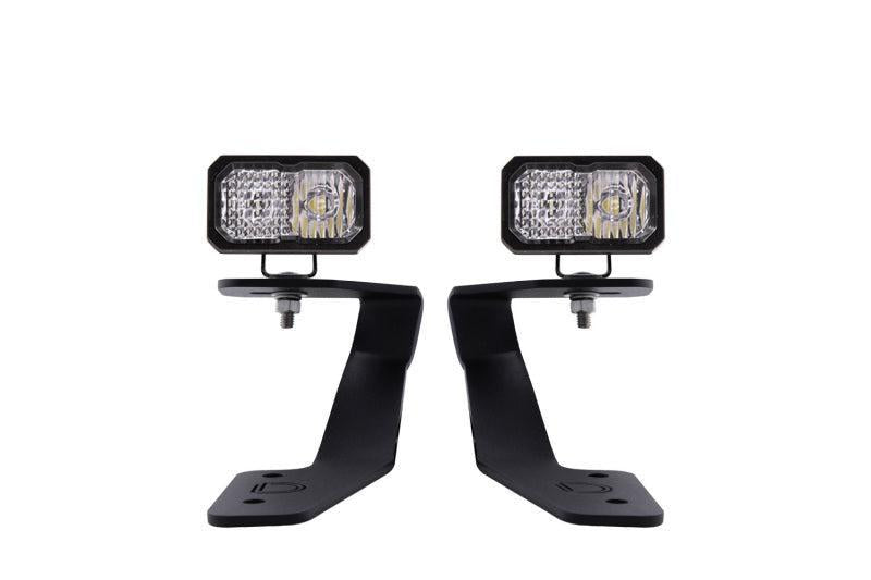 Diode Dynamics 18-21 Subaru Crosstrek Stage Series 2in LED Ditch Light Kit - Pro White Combo | DD6564