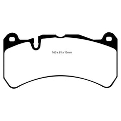 EBC Brakes Subaru STI 2018-2021 Yellowstuff Front Brake Pads | DP41591R