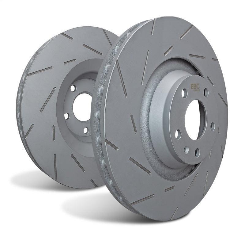 EBC USR Slotted Front Brake Rotors Nissan Skyline R34 2.5 Turbo GT-T 1999-2002 | USR1273