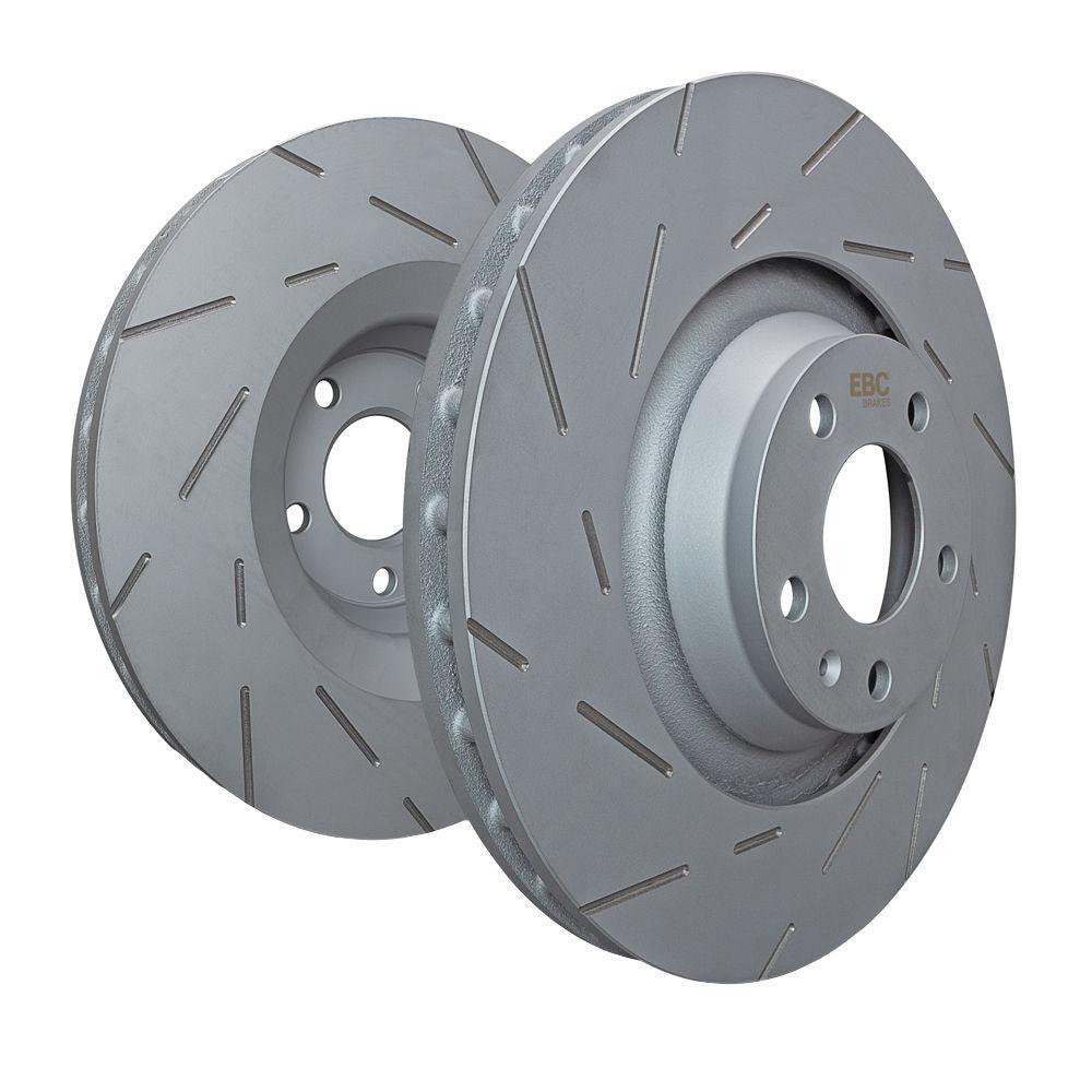 EBC USR Slotted Rear Rotors Subaru STI 2005-2007 | USR1345