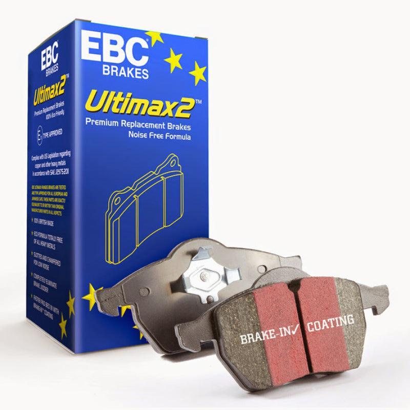 EBC Ultimax OEM Replacement Disc Brake Pad Rear Set Subaru WRX w/ Eyesight Tech 2016-2023 | UD1808