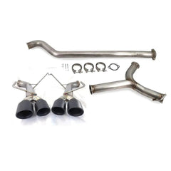 ETS Catback Exhaust Muffled Non-Resonated Black Tips 2022-2026 Subaru WRX | 200-60-EXH-009