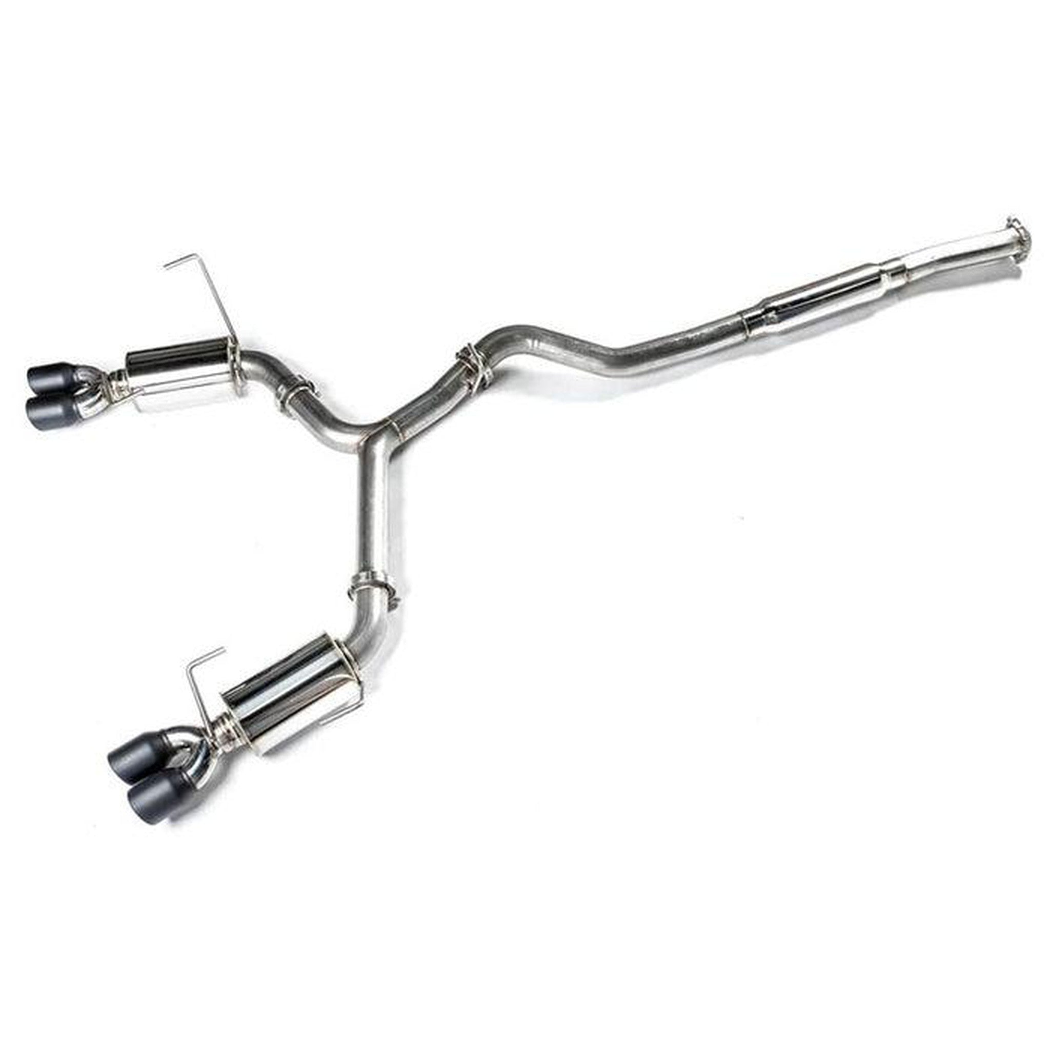 ETS Catback Exhaust Muffled Resonated Black Tips Subaru WRX 2022-2026 | 200-60-EXH-012