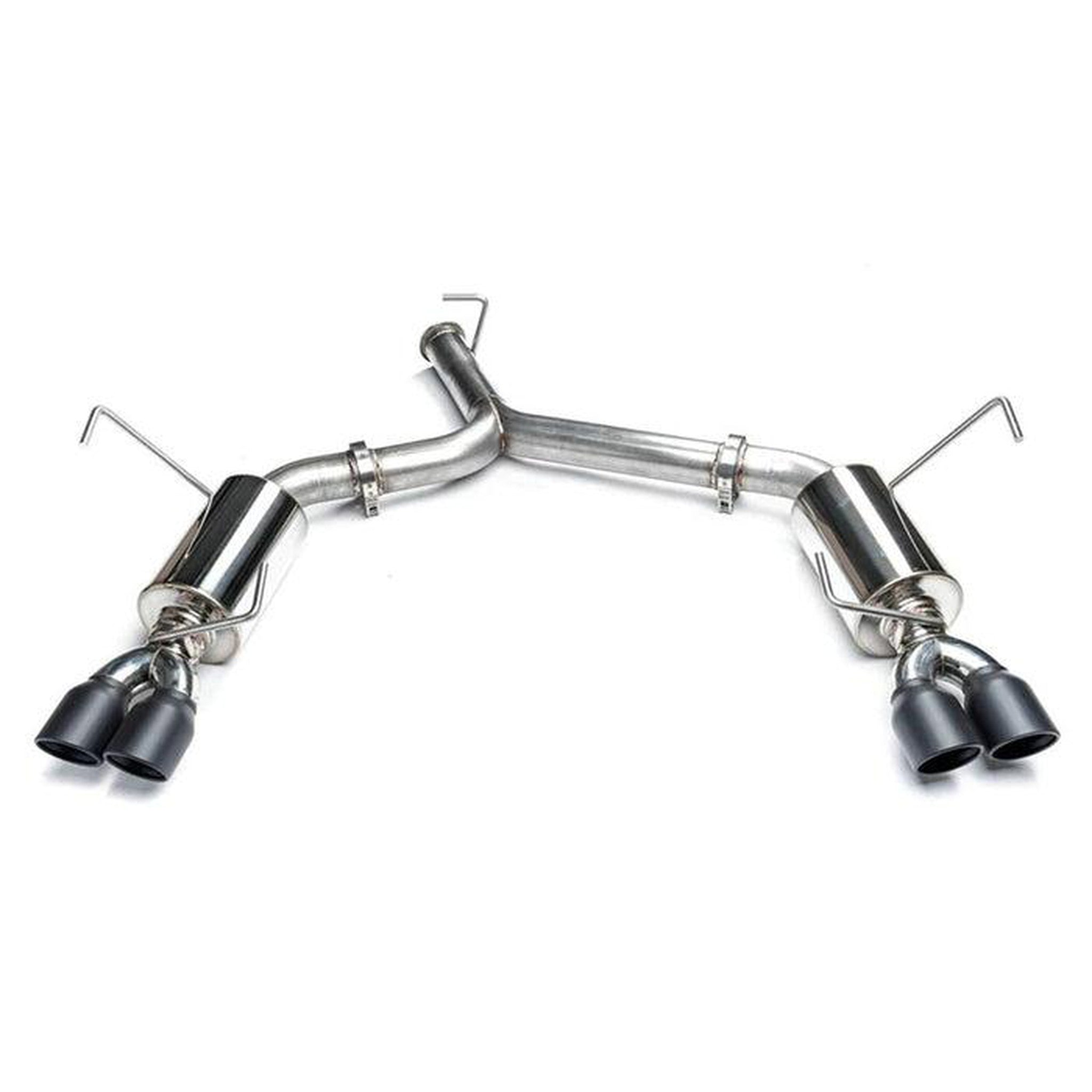 ETS Catback Exhaust Muffled Resonated Black Tips Subaru WRX 2022-2026 | 200-60-EXH-012
