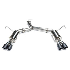 ETS Catback Exhaust Muffled Resonated Black Tips Subaru WRX 2022-2026 | 200-60-EXH-012