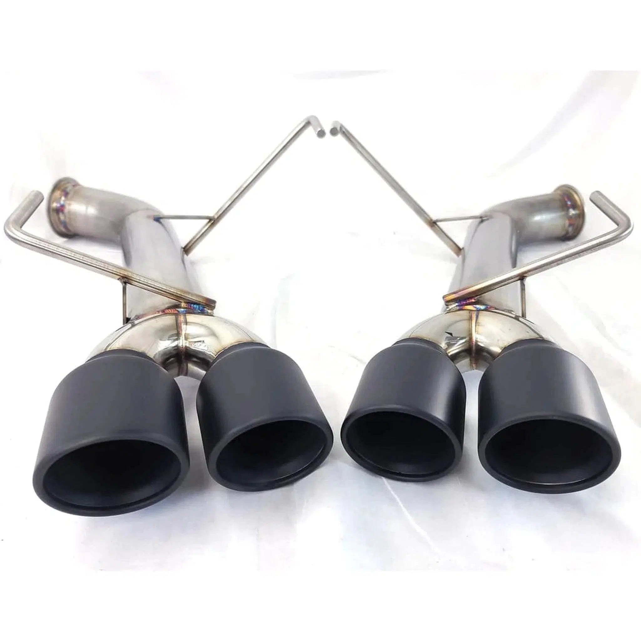 ETS Extreme Catback Exhaust Rear Section Black Tips 2022-2026 Subaru WRX | 200-60-EXH-030
