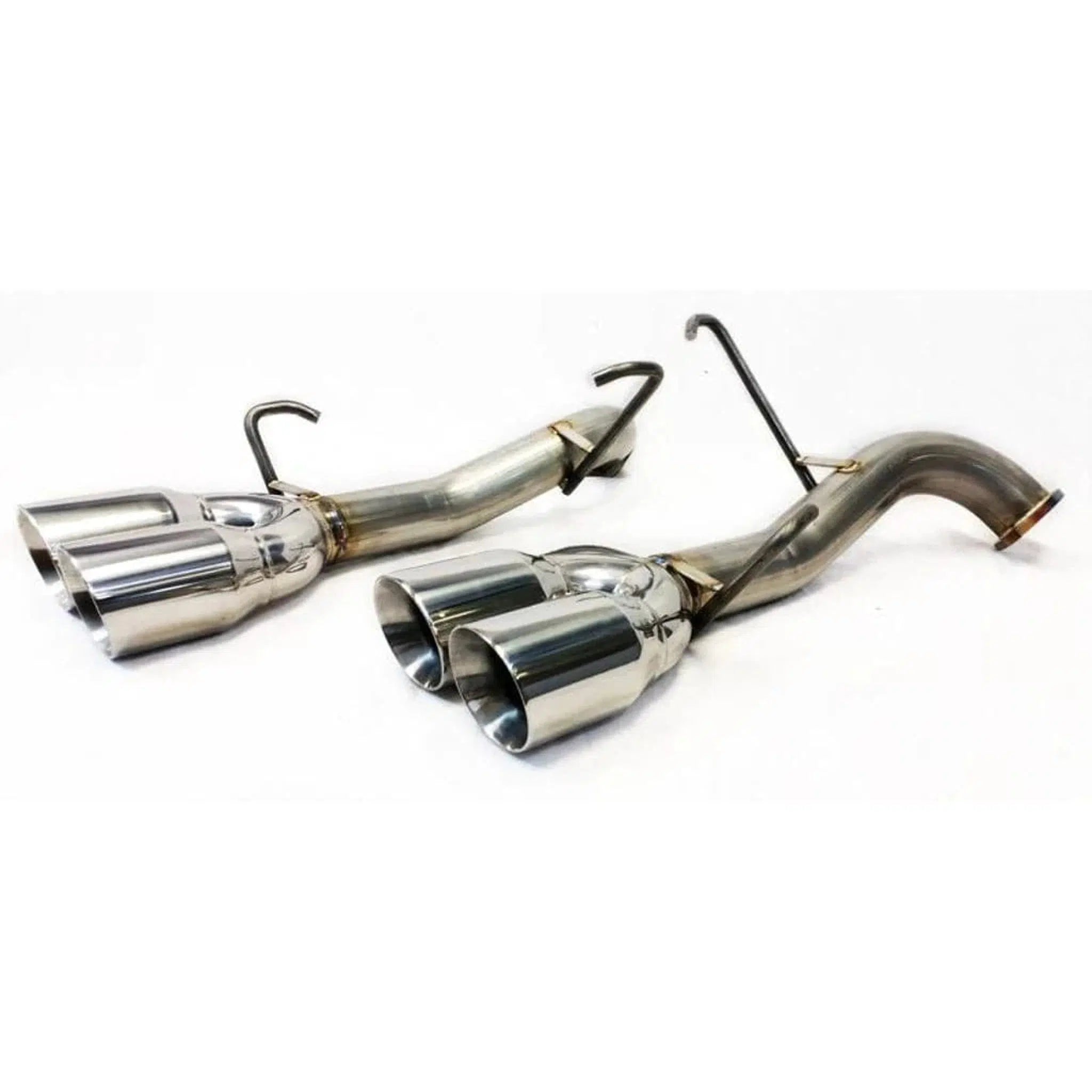 ETS Muffled Axleback Exhaust Polished Tips 2022-2026 Subaru WRX | 200-60-EXH-104