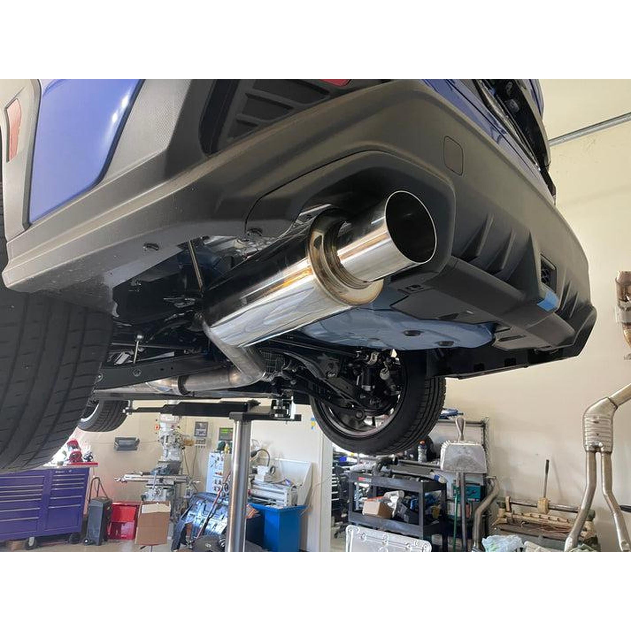 ETS Single Exit Catback Exhaust w/ Resonator WRX 2022-2026 | 200-60-EXH-051