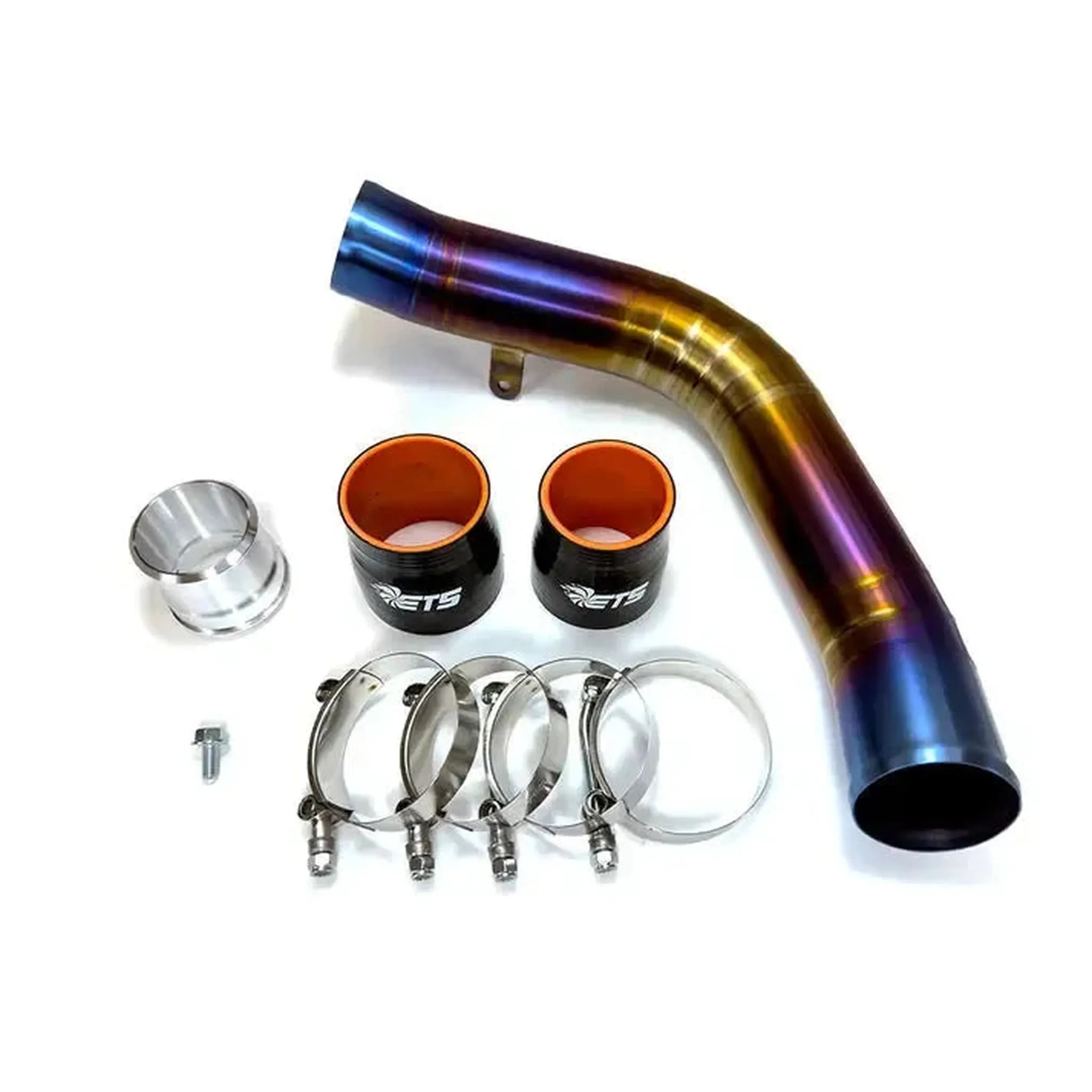 ETS Top Mount Intercooler Charge Pipe Titanium Subaru WRX 2022-2026