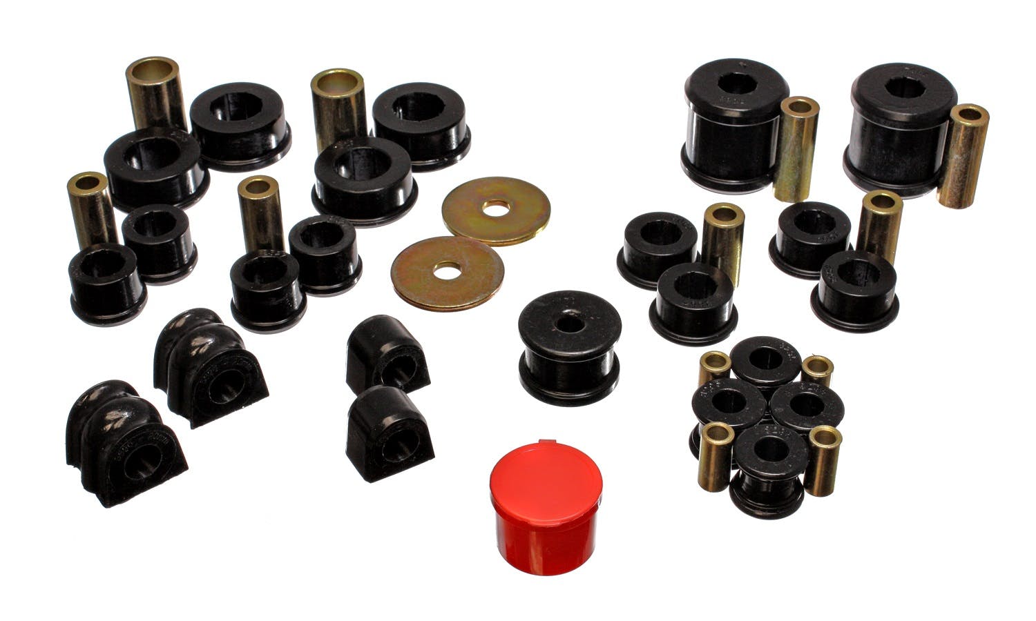 Energy Suspension Black Master Bushing Set Subaru WRX 2002-2007 | 19.18101G