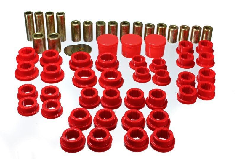 Energy Suspension Red Rear Control Arm Bushings Nissan 350Z 2003-2009 / Infiniti G35 2003-2007 | 7.3122R