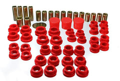 Energy Suspension Red Rear Control Arm Bushings Nissan 350Z 2003-2009 / Infiniti G35 2003-2007 | 7.3122R