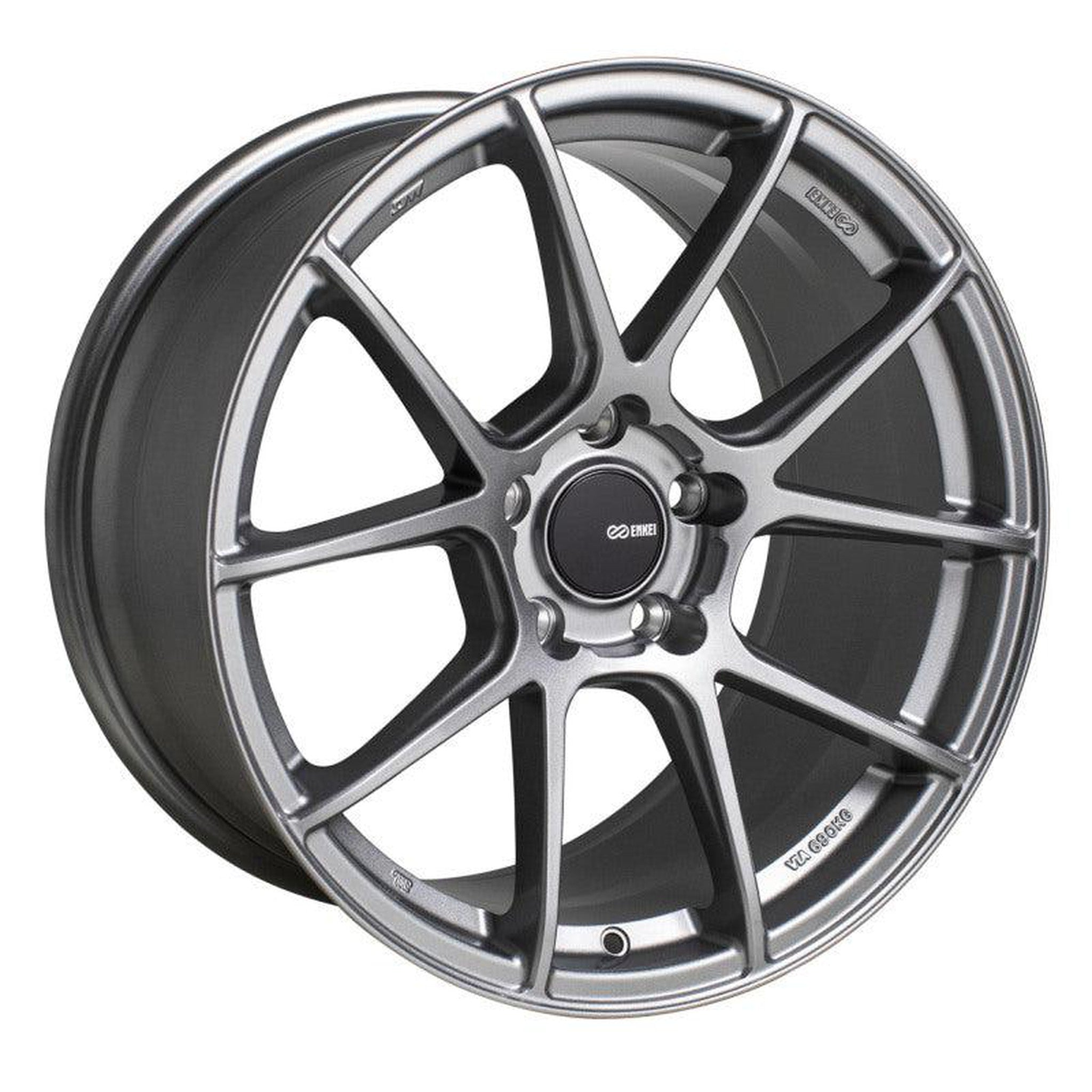Enkei TS-V 18x9.5 +38mm offset 5x114.3 72.6 Bore Grey | 522-895-6538GR
