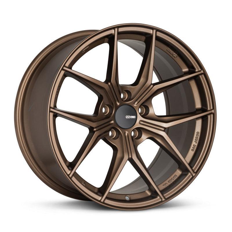 Enkei TSR-X 18x8.5 38mm Offset 5x114.3 ZP 72.6mm Bore Gloss Bronze Wheel | 529-885-6538ZP