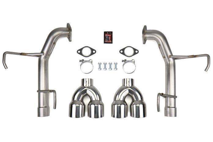 FactionFab Axle Back Exhaust Polished Tip WRX / STI 2011-2014 Sedan | 1.10111.1