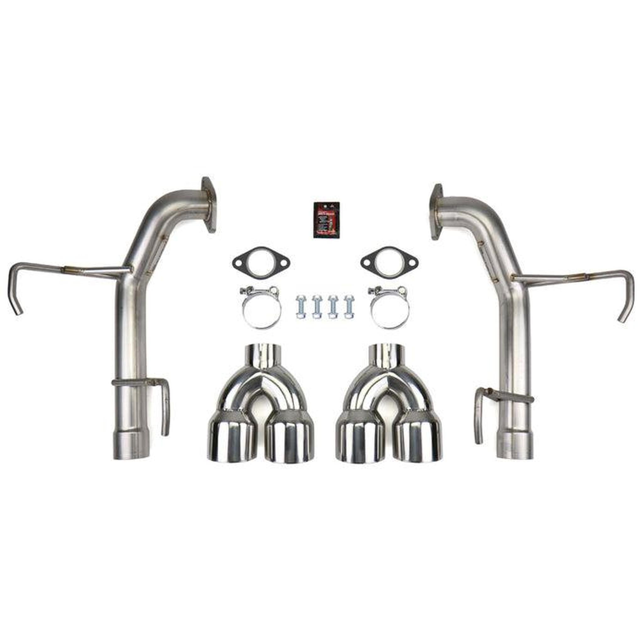FactionFab Axle Back Exhaust Polished Tip WRX / STI 2011-2014 Sedan | 1.10111.1