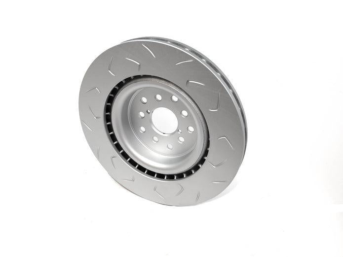 FactionFab Slotted Front Rotor V2 Dual Drilled 5x100/114 Subaru STI 2018-2021 | FFA1.10296.1