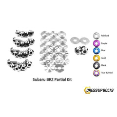 Fast Turn Fittings Stage 1 Subaru BRZ (2013-2020) Titanium Partial Engine Bay Kit