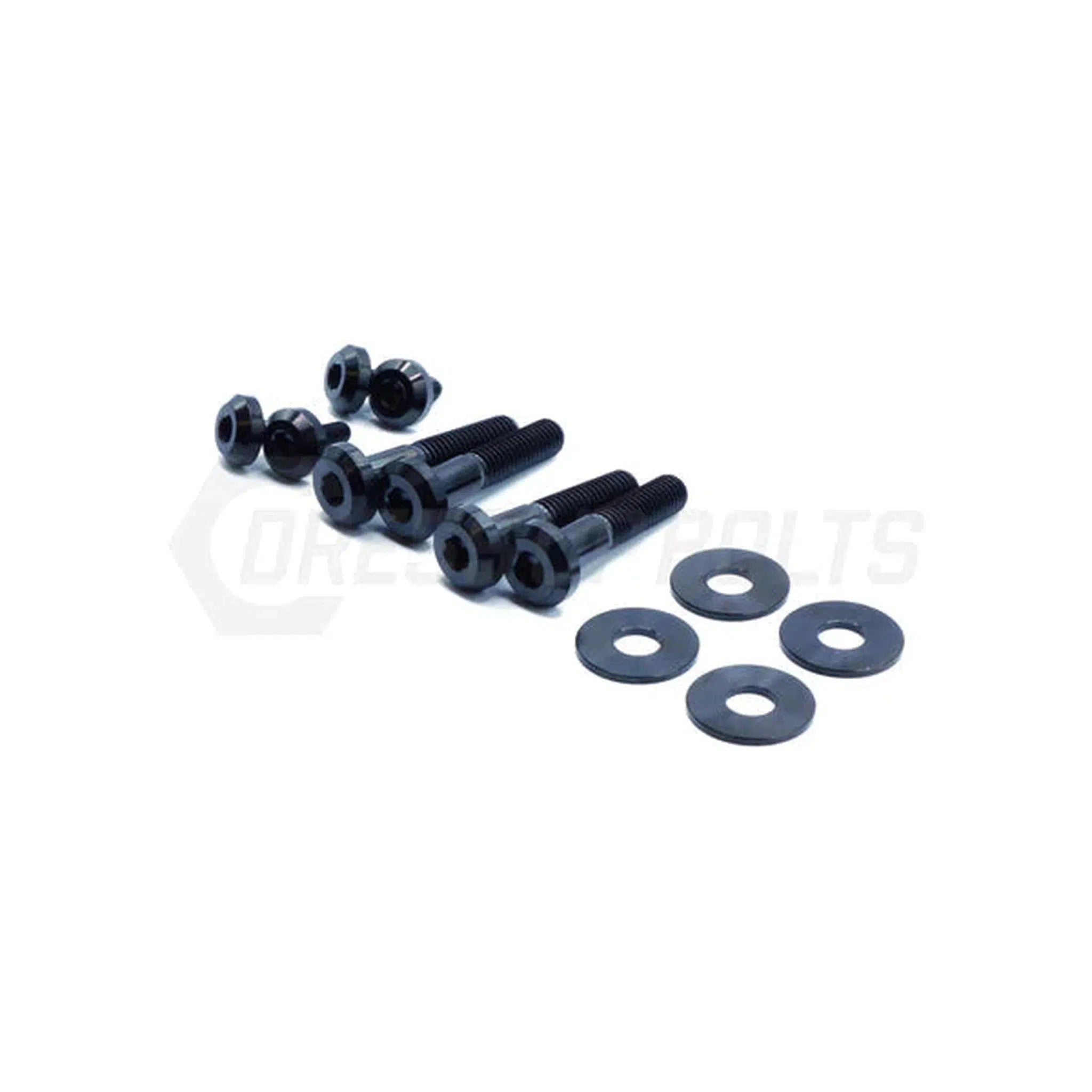 Fast Turn Fittings Stage 1 Titanium 12pc Trunk Hardware Kit Subaru WRX 2022-2026