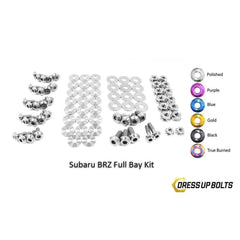 Fast Turn Fittings Stage 2 Subaru BRZ (2013-2020) Titanium Full Engine Bay Kit