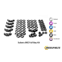 Fast Turn Fittings Stage 2 Subaru BRZ (2013-2020) Titanium Full Engine Bay Kit