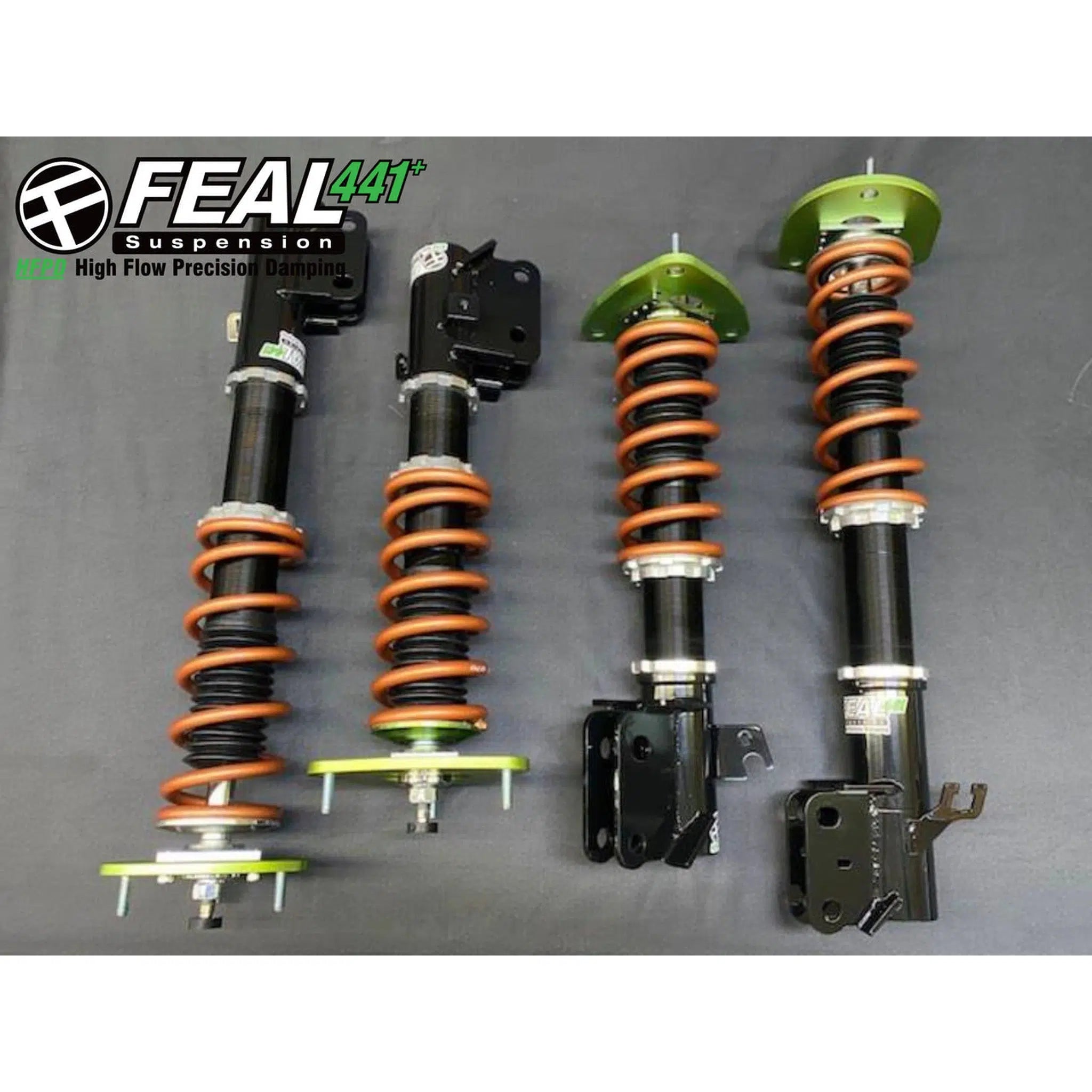 Feal Suspension 441+ Coilover Kit with Swift Springs Subaru WRX 2002-2007 / STI 2004 | 441SU-02+
