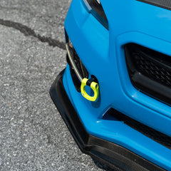 BilletWorkz Tow Hook Front - Neon Yellow Subaru WRX / STI 2015-2017 | BW-TOW-SUB-VA1-F-NYEL