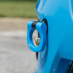 BilletWorkz Tow Hook Front - Hyper Blue Subaru WRX / STI 2018-2021 | BW-TOW-SUB-VA2-F-HYBL