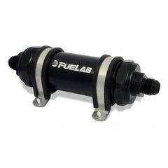 Fuelab 85832 Series High Flow Integrated Fuel Filter/Check Valve Black | 85832-1