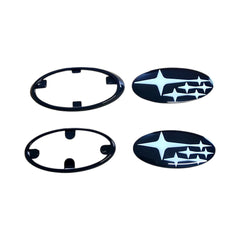 GCS Glow in the Dark Front and Rear Emblems WRX / STI 2015-2021 | 15WRXFRSET-GLOW
