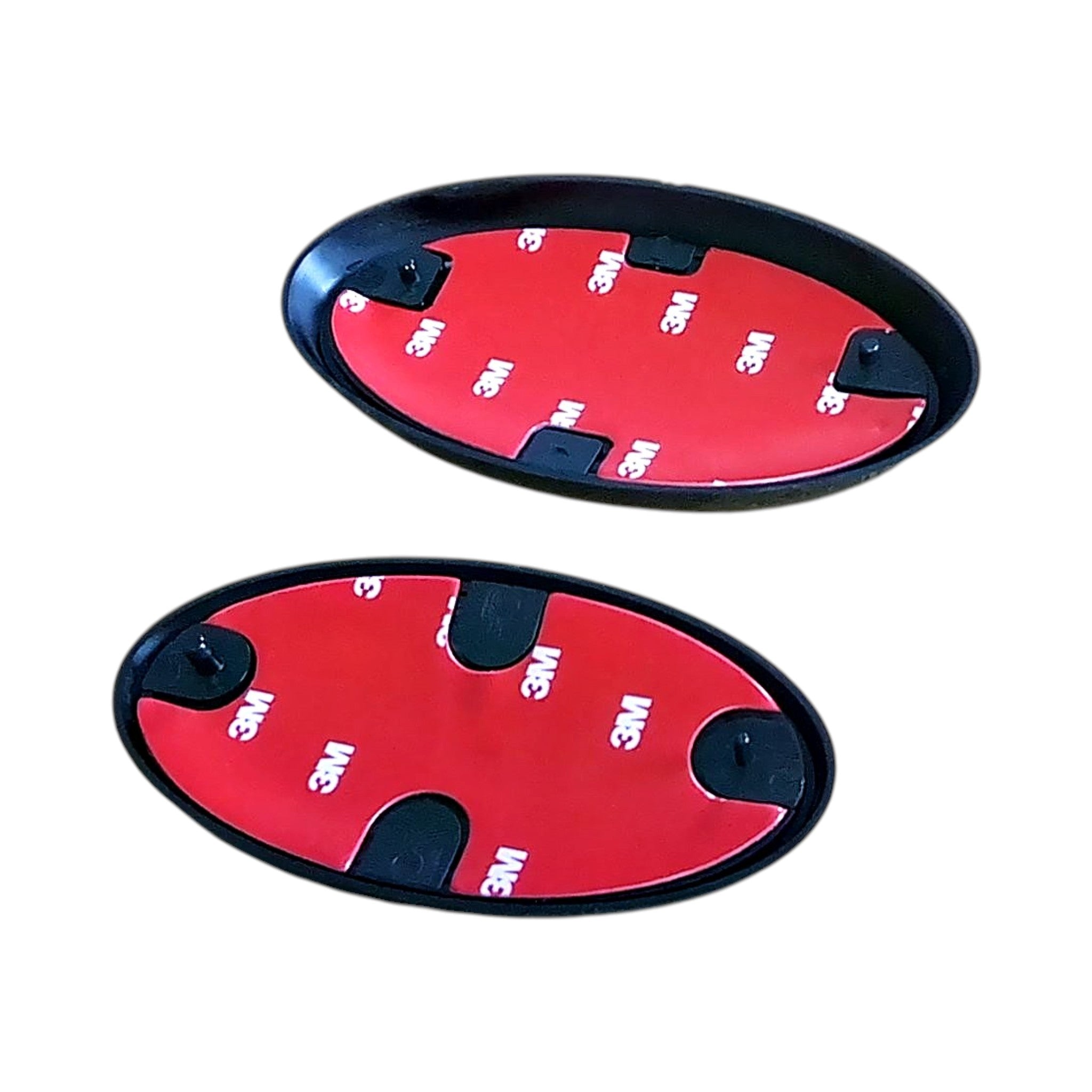 GCS Impreza i Throwback Front and Rear Emblems Red Logo WRX / STI 2015-2021 | 15IMPFRSET-RD