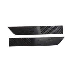 GCS STI Fender Emblems Black Matte Subaru WRX / STI 2015-2021 | 15STIMBFEND-BLK