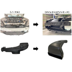 GReddy Air Intake Snorkel for Factory Air Box Toyota GR86 / Subaru BRZ 22-26 | 12515002
