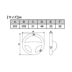 GReddy All-Leather Steering Wheel w/ TRUST 3 Colored Stitching BRZ / FR-S / 86 2013-2020 | 16610001