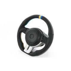 GReddy All-Leather Steering Wheel w/ TRUST 3 Colored Stitching BRZ / FR-S / 86 2013-2020 | 16610001