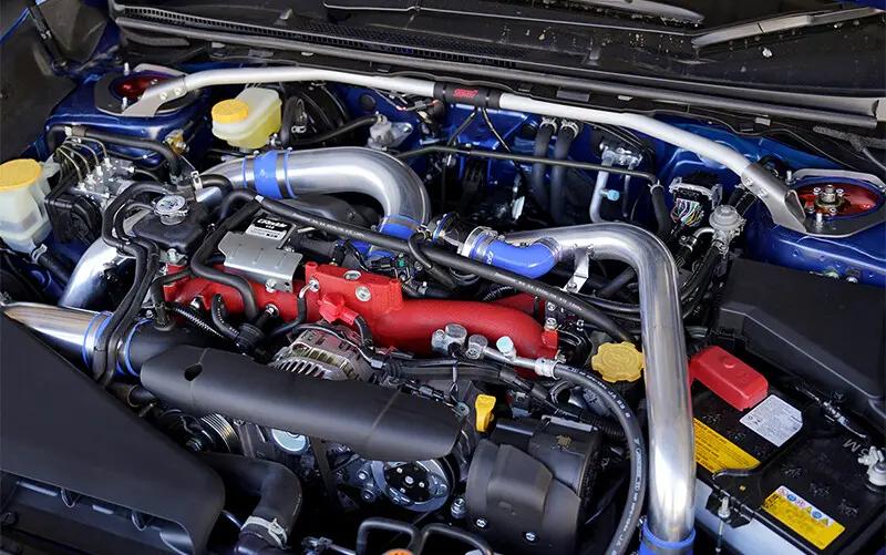 GReddy SPEC-LS Front Mount Intercooler Kit w/ FV2 BOV Subaru STI 2015-2021 | 12060414