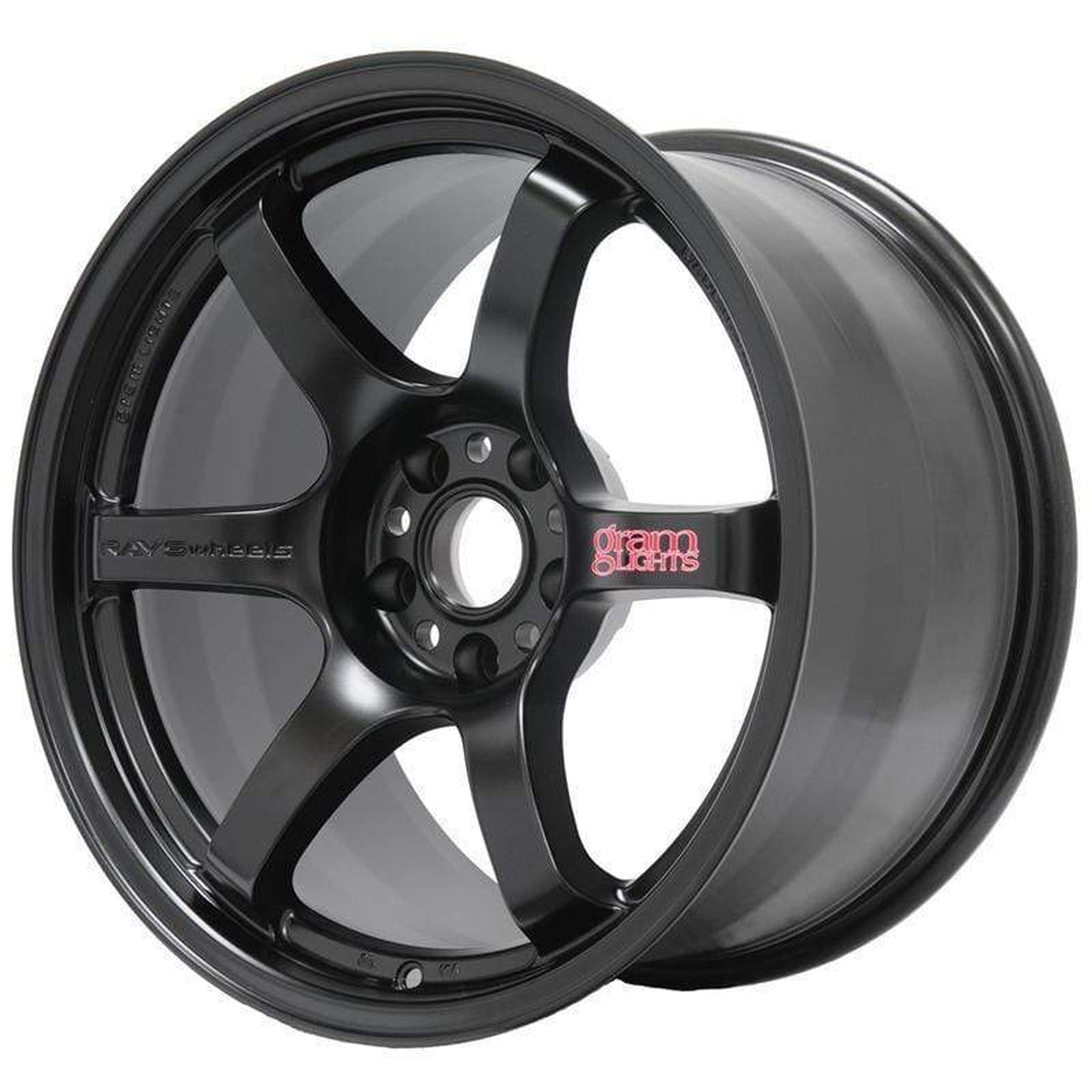 Gram Lights 57DR 17x9 +22 5x114.3 Semi Gloss Black Wheel | WGIQ22EH