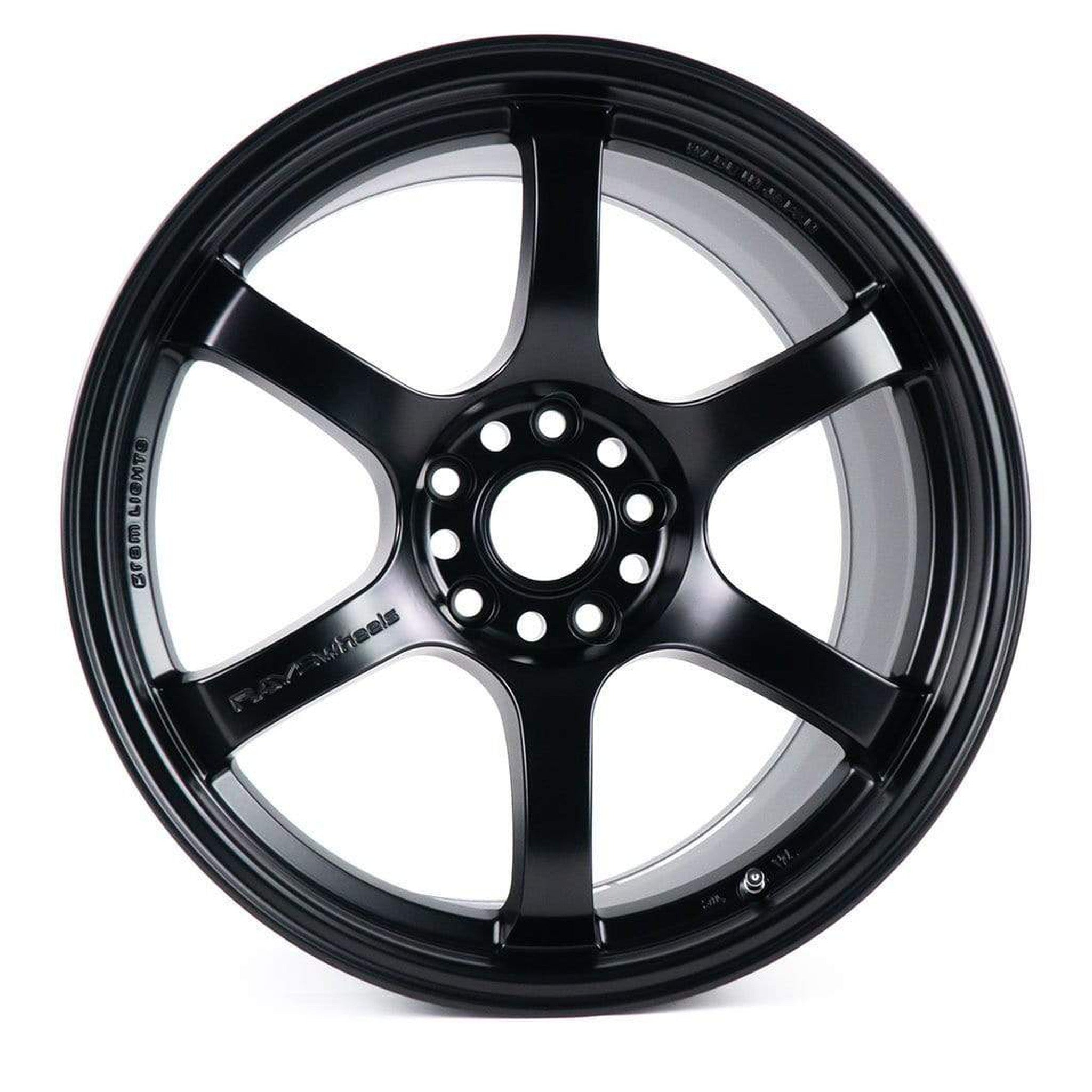 Gram Lights 57DR 17x9+38mm 5x100 Semi Gloss Black Wheel | WGIQ38DH