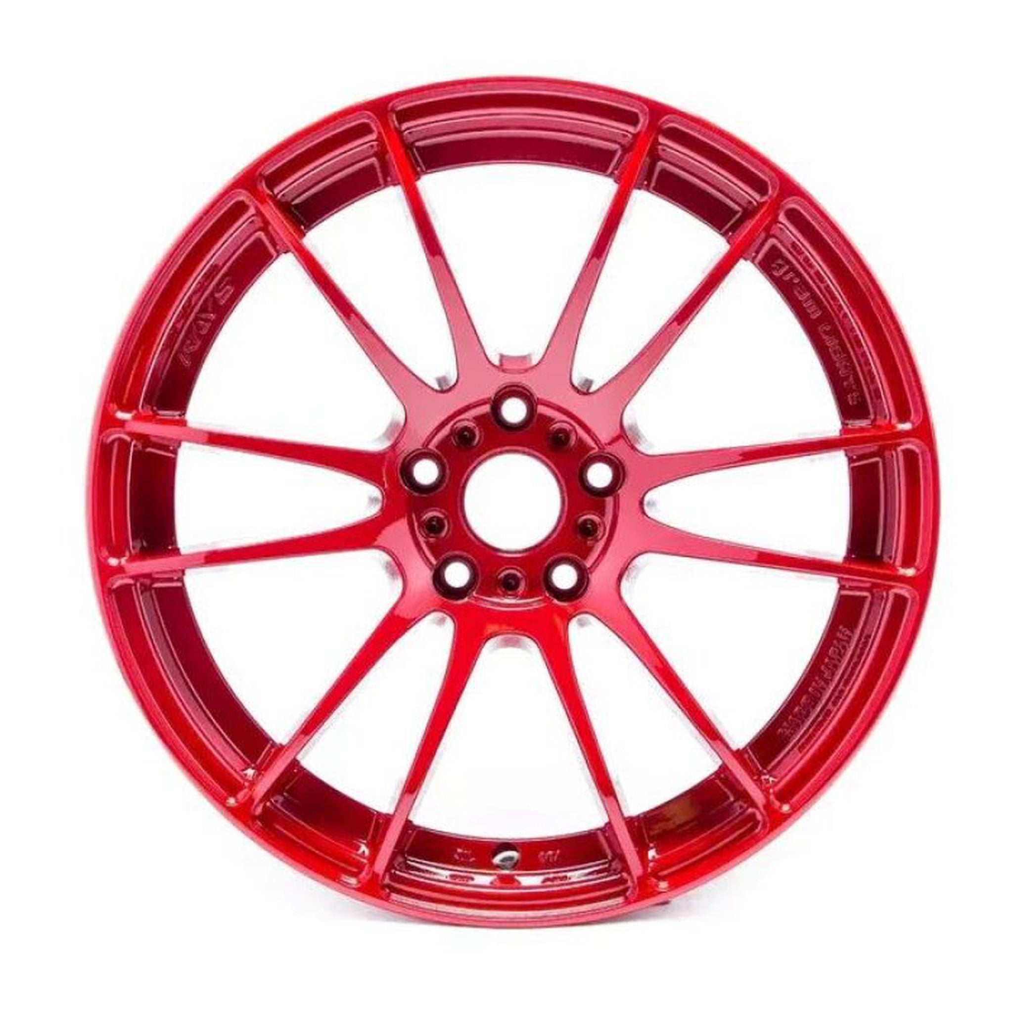 Gram Lights 57XTREME Spec-D 18x9.5 +38 5-114.3 Milano Red Wheel Limited Edition | WGJDX38EMRP
