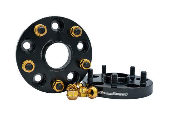 GrimmSpeed 5x114.3 20mm Wheel Spacer (Pair) Subaru STI 05-21 / Subaru WRX 15-26 | GRM.1187.2.0