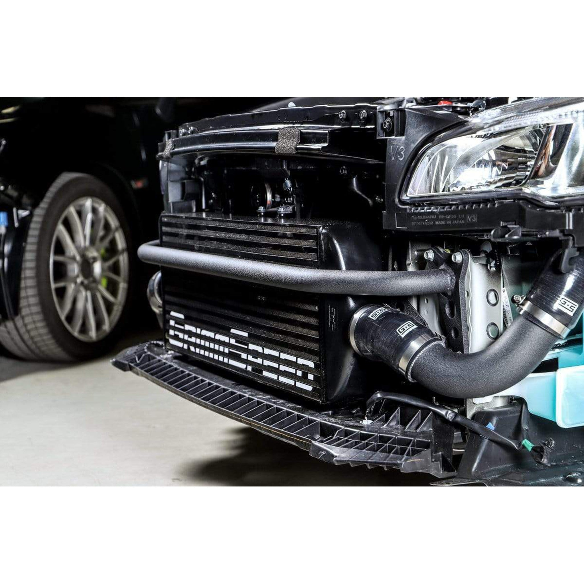 GrimmSpeed Bumper Bar Black Powder Subaru WRX / STI 2015-2021 | 090261